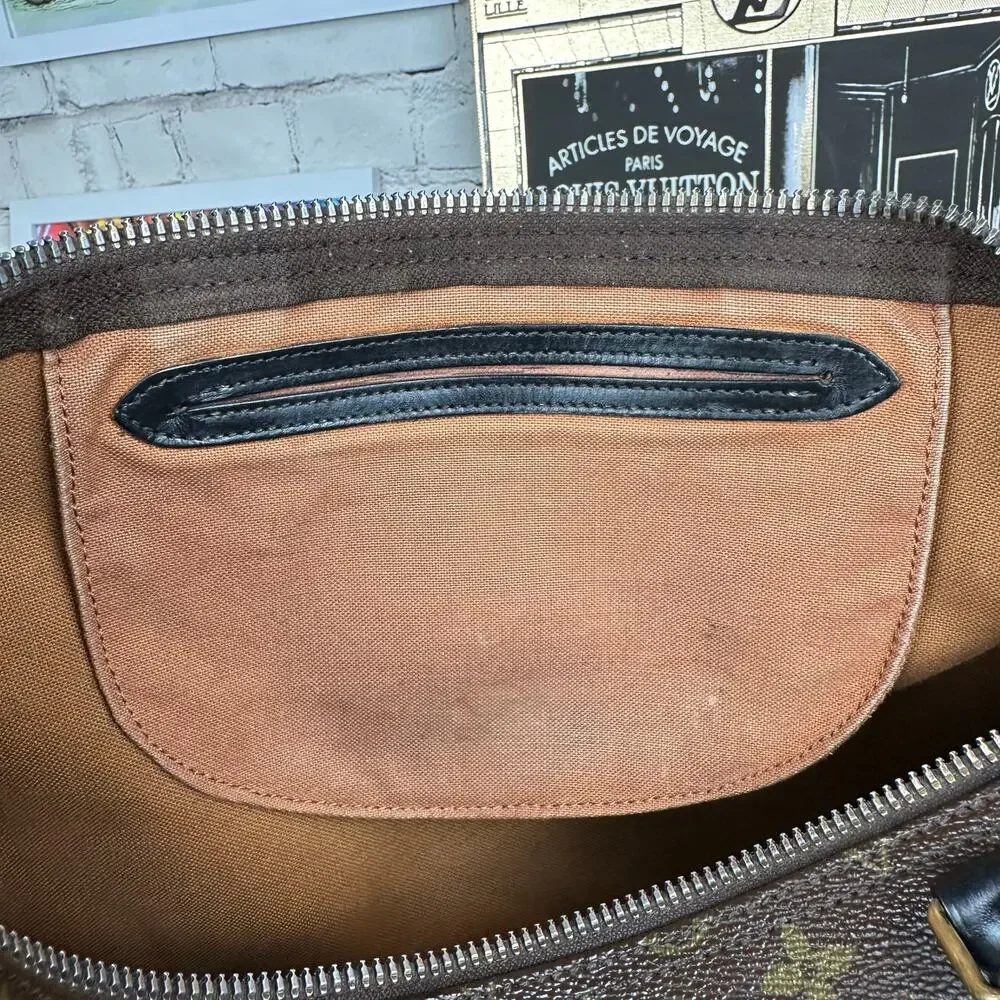 Louis Vuitton Speedy 35 Vintage Custom dyed leather CUTE - Picture 13 of 16